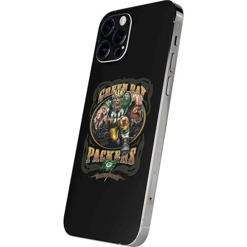 Liquid Blue NFL Green Bay Packers Running Back iPhone 12 Pro Max Skin