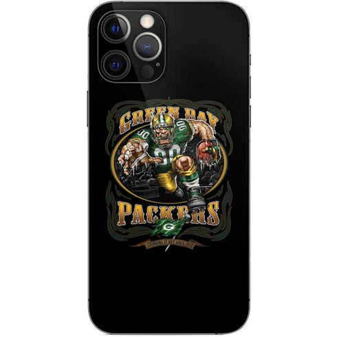 Liquid Blue NFL Green Bay Packers Running Back iPhone 12 Pro Skin