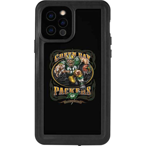 Liquid Blue NFL Green Bay Packers Running Back iPhone 12 Pro Waterproof Case