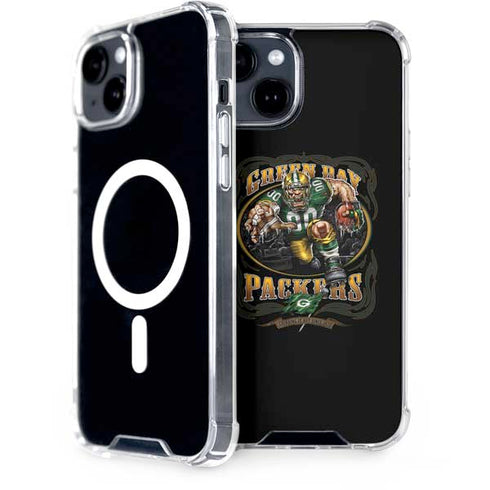 Liquid Blue NFL Green Bay Packers Running Back iPhone 13 MagSafe Case