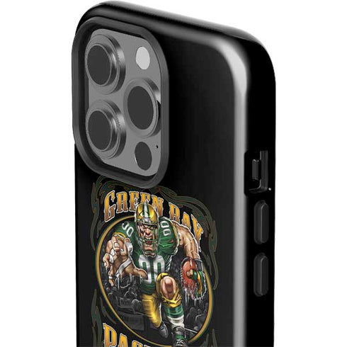 Liquid Blue NFL Green Bay Packers Running Back iPhone 13 Pro Impact Case