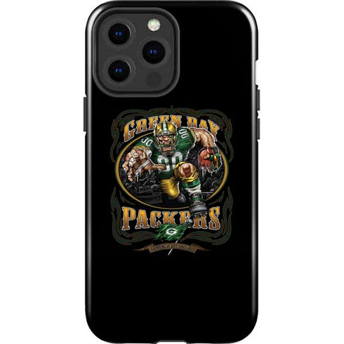 Liquid Blue NFL Green Bay Packers Running Back iPhone 13 Pro Max Impact Case