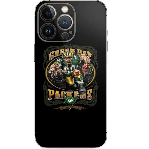 Liquid Blue NFL Green Bay Packers Running Back iPhone 13 Pro Skin
