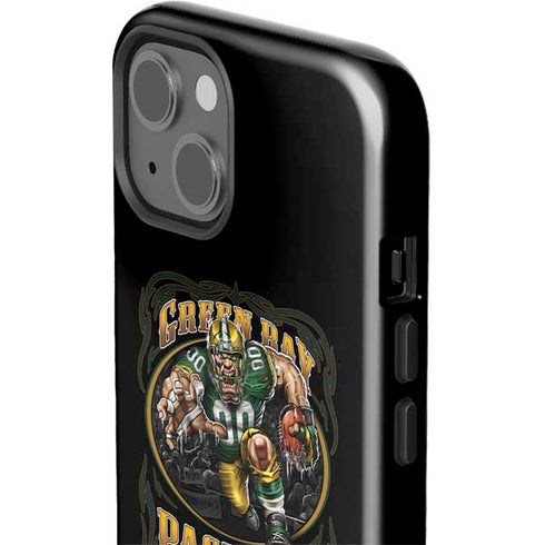 Liquid Blue NFL Green Bay Packers Running Back iPhone 15 Impact Case
