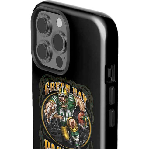 Liquid Blue NFL Green Bay Packers Running Back iPhone 15 Pro Max Impact Case