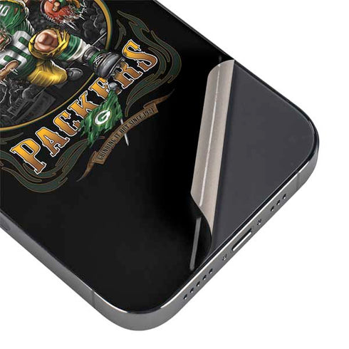 Liquid Blue NFL Green Bay Packers Running Back iPhone 15 Pro Skin