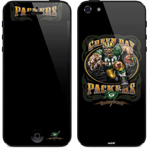 Liquid Blue NFL Green Bay Packers Running Back iPhone 5/5s/5SE Skin