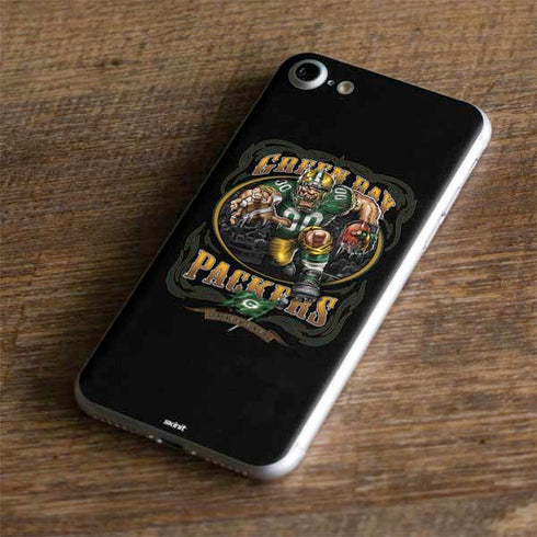Liquid Blue NFL Green Bay Packers Running Back iPhone 7 Skin