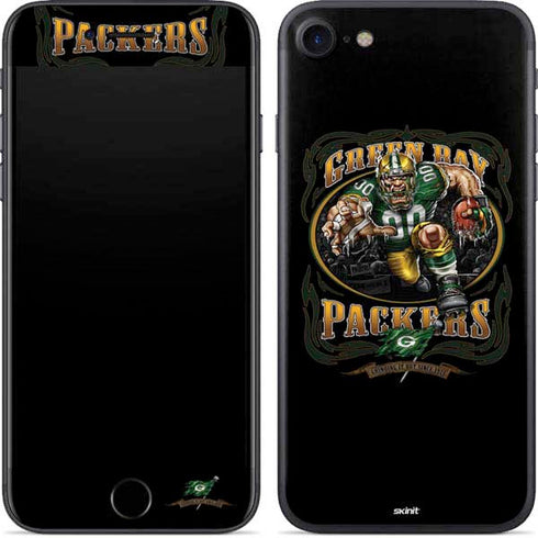 Liquid Blue NFL Green Bay Packers Running Back iPhone SE (2nd & 3rd Gen) Skin