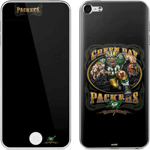 Liquid Blue NFL Green Bay Packers Running Back Apple iPod Skin