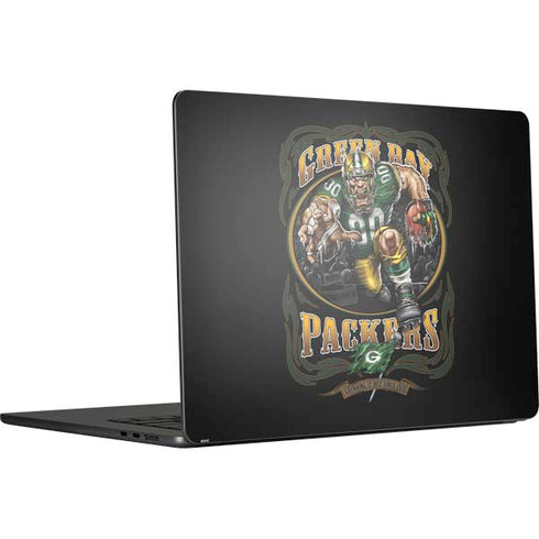 Liquid Blue NFL Green Bay Packers Running Back MacBook Air 15 in (2023) Skin