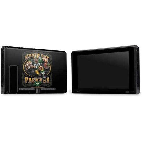 Liquid Blue NFL Green Bay Packers Running Back Nintendo Switch Bundle Skin