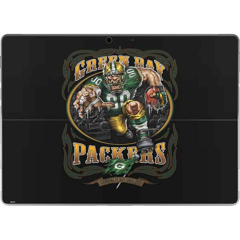 Liquid Blue NFL Green Bay Packers Running Back Surface Pro 8 Skin