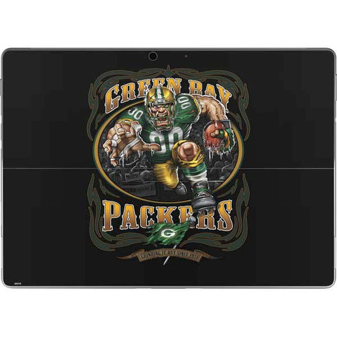 Liquid Blue NFL Green Bay Packers Running Back Surface Pro 9 Skin