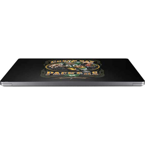 Liquid Blue NFL Green Bay Packers Running Back Universal Laptop 11in (8.8 x 6.2in) Skin