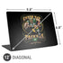 Liquid Blue NFL Green Bay Packers Running Back Universal Laptop 12in (9.8 x 6.8in) Skin