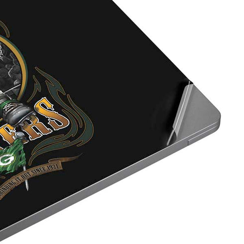 Liquid Blue NFL Green Bay Packers Running Back Universal Laptop 12in (9.8 x 6.8in) Skin