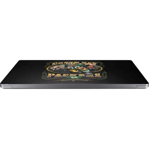 Liquid Blue NFL Green Bay Packers Running Back Universal Laptop 15in (12.2 x 8.8in) Skin