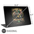 Liquid Blue NFL Green Bay Packers Running Back Universal Laptop 16.6in (13.4 x 9.7in) Skin