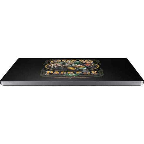 Liquid Blue NFL Green Bay Packers Running Back Universal Laptop 16.6in (13.4 x 9.7in) Skin