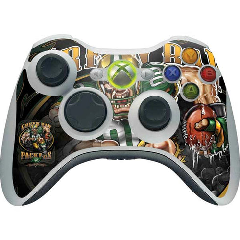 Liquid Blue NFL Green Bay Packers Running Back Xbox 360 Wireless Controller Skin