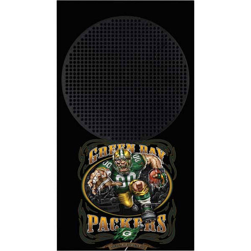 Liquid Blue NFL Green Bay Packers Running Back Xbox Series S Console Skin