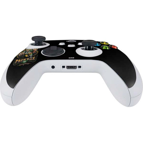Liquid Blue NFL Green Bay Packers Running Back Xbox Series S Controller Skin