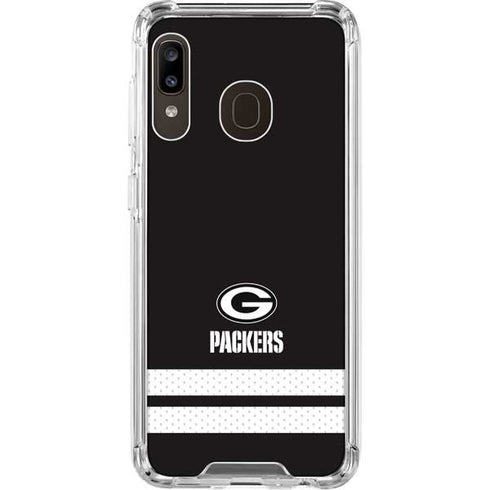 NFL Green Bay Packers Shutout Galaxy A30 Clear Case