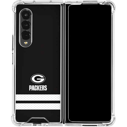 NFL Green Bay Packers Shutout Galaxy Z Fold4 5G Clear Case