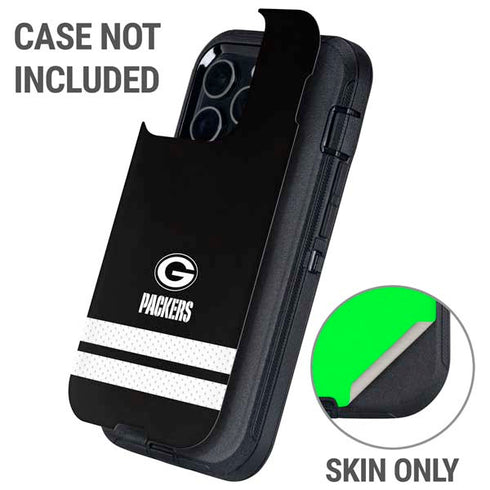 NFL Green Bay Packers Shutout Otterbox Defender iPhone Skin