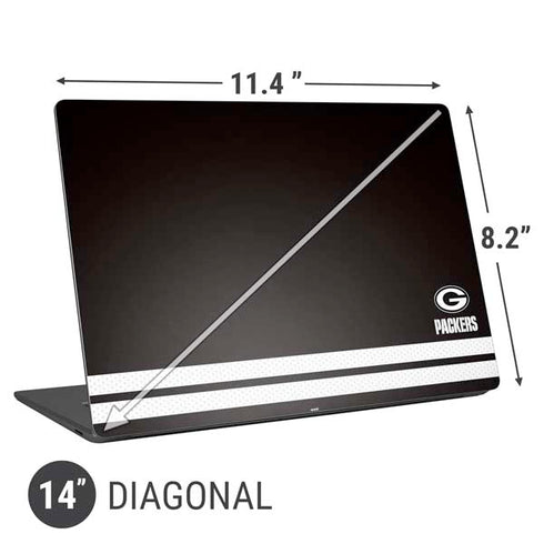 NFL Green Bay Packers Shutout Universal Laptop 14in (11.4 x 8.2in) Skin