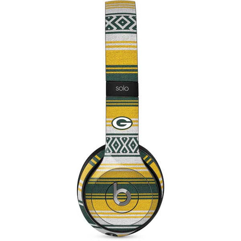 NFL Green Bay Packers Trailblazer Beats Solo 2 Wired Skin