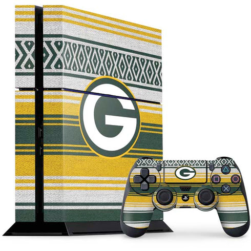 NFL Green Bay Packers Trailblazer PS4 Console and Controller Bundle Skin