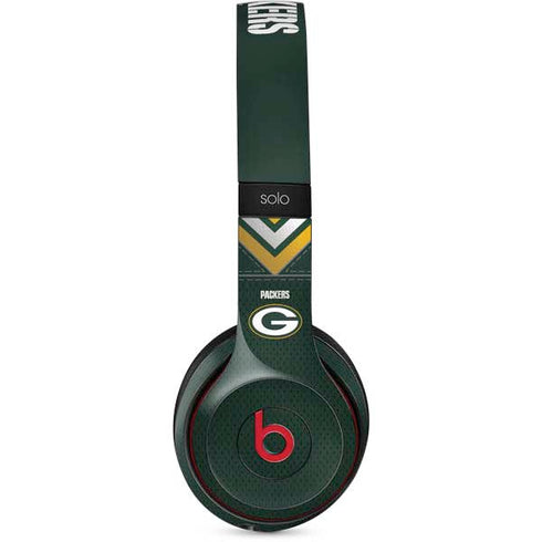 NFL Green Bay Packers Team Jersey Beats Solo 2 Wireless Skin
