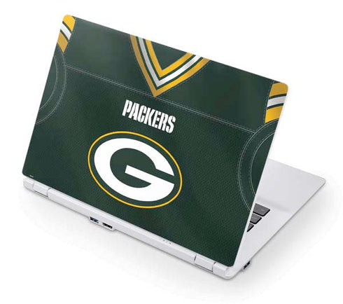 NFL Green Bay Packers Team Jersey Acer Chromebook Skin
