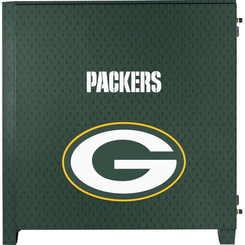 NFL Green Bay Packers Team Jersey Corsair 4000D Tempered Glass Mid-Tower ATX Case Skin