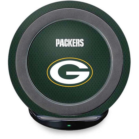 NFL Green Bay Packers Team Jersey Fast Charge Wireless Charging Stand Skin