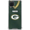 NFL Green Bay Packers Team Jersey Galaxy A12 Clear Case