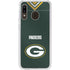 NFL Green Bay Packers Team Jersey Galaxy A20 Clear Case