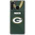 NFL Green Bay Packers Team Jersey Galaxy A21 Clear Case