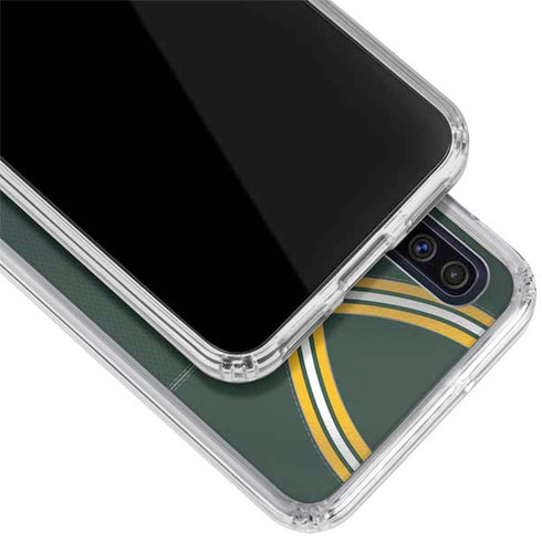 NFL Green Bay Packers Team Jersey Galaxy A50 Clear Case