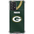 NFL Green Bay Packers Team Jersey Galaxy A52 5G Clear Case