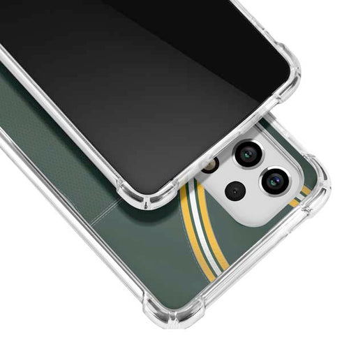 NFL Green Bay Packers Team Jersey Galaxy A53 5G Clear Case