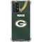 NFL Green Bay Packers Team Jersey Galaxy A72 5G Clear Case