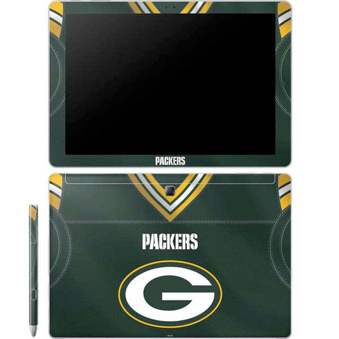 NFL Green Bay Packers Team Jersey Galaxy Book 12in Skin