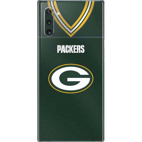 NFL Green Bay Packers Team Jersey Galaxy Note 10 Skin