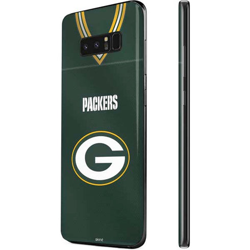 NFL Green Bay Packers Team Jersey Galaxy Note 8 Skin