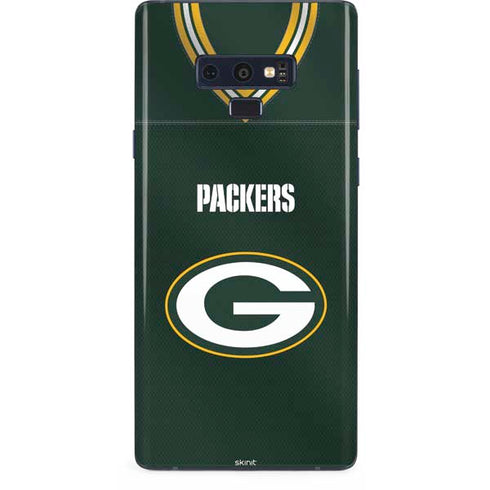 NFL Green Bay Packers Team Jersey Galaxy Note 9 Skin
