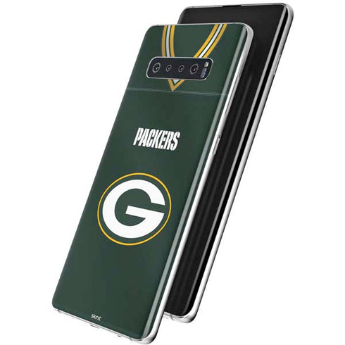 NFL Green Bay Packers Team Jersey Galaxy S10 Skin