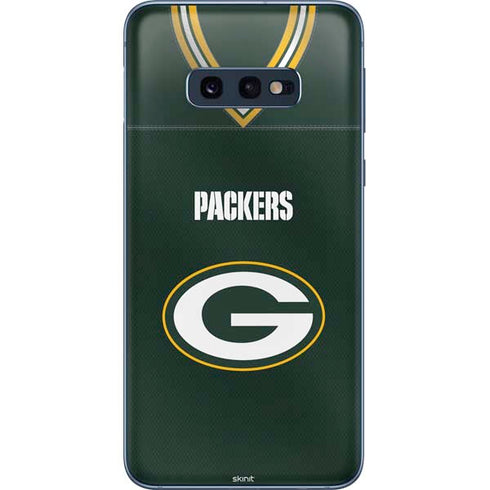 NFL Green Bay Packers Team Jersey Galaxy S10e Skin